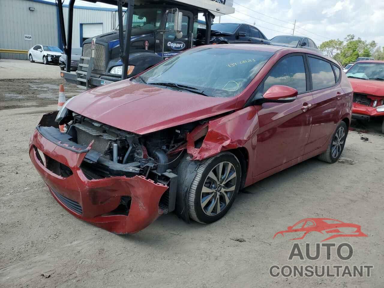 HYUNDAI ACCENT 2017 - KMHCU5AE1HU357468