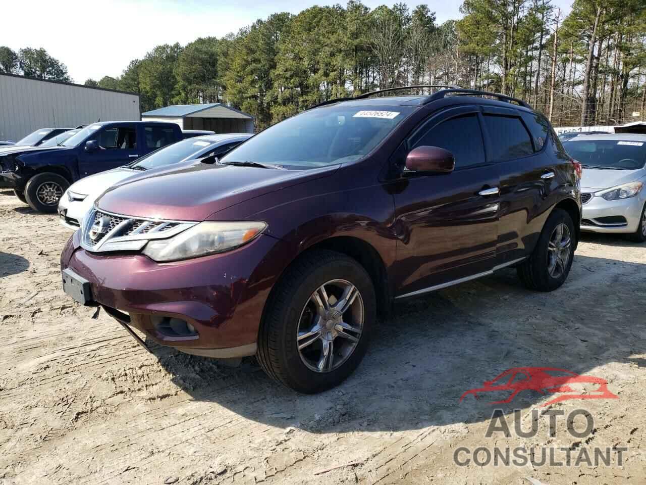 NISSAN MURANO 2013 - JN8AZ1MW4DW306382