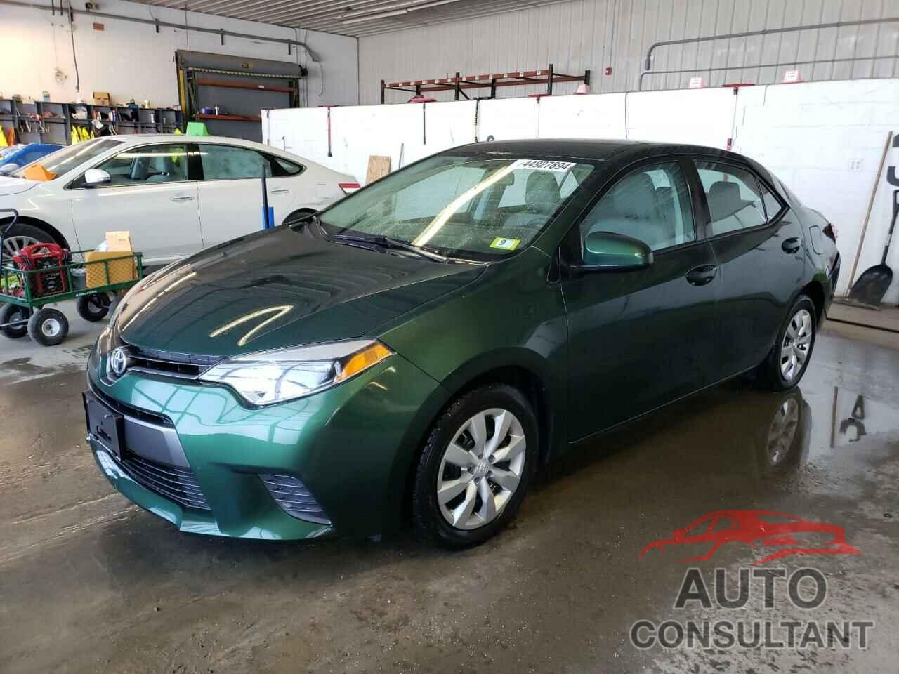 TOYOTA COROLLA 2016 - 2T1BURHE3GC515933