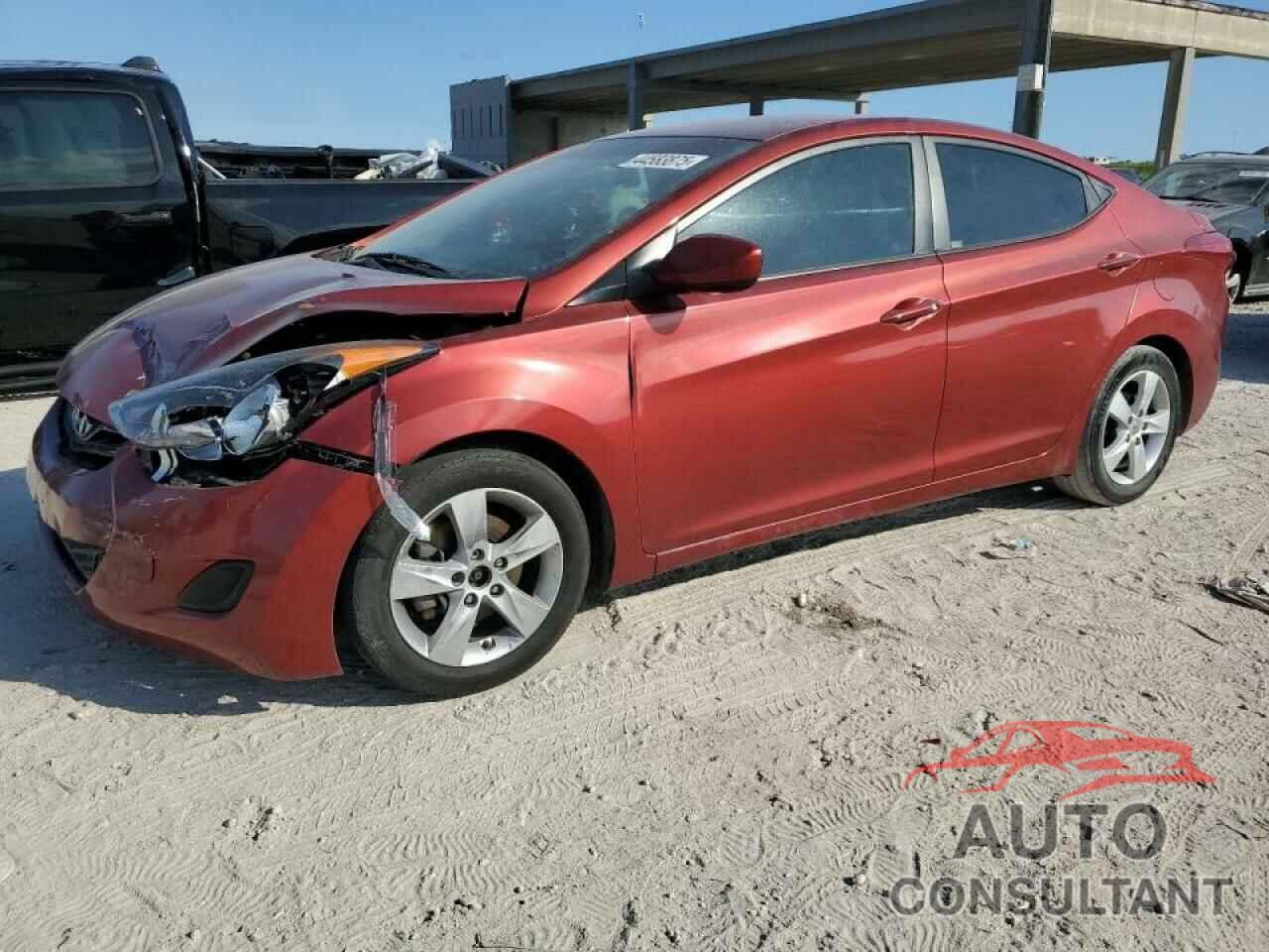 HYUNDAI ELANTRA 2013 - 5NPDH4AE0DH265456