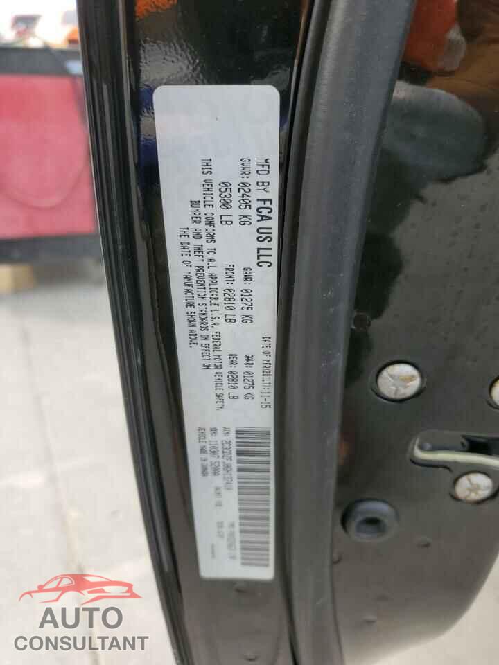 DODGE CHALLENGER 2016 - 2C3CDZFJ0GH137410