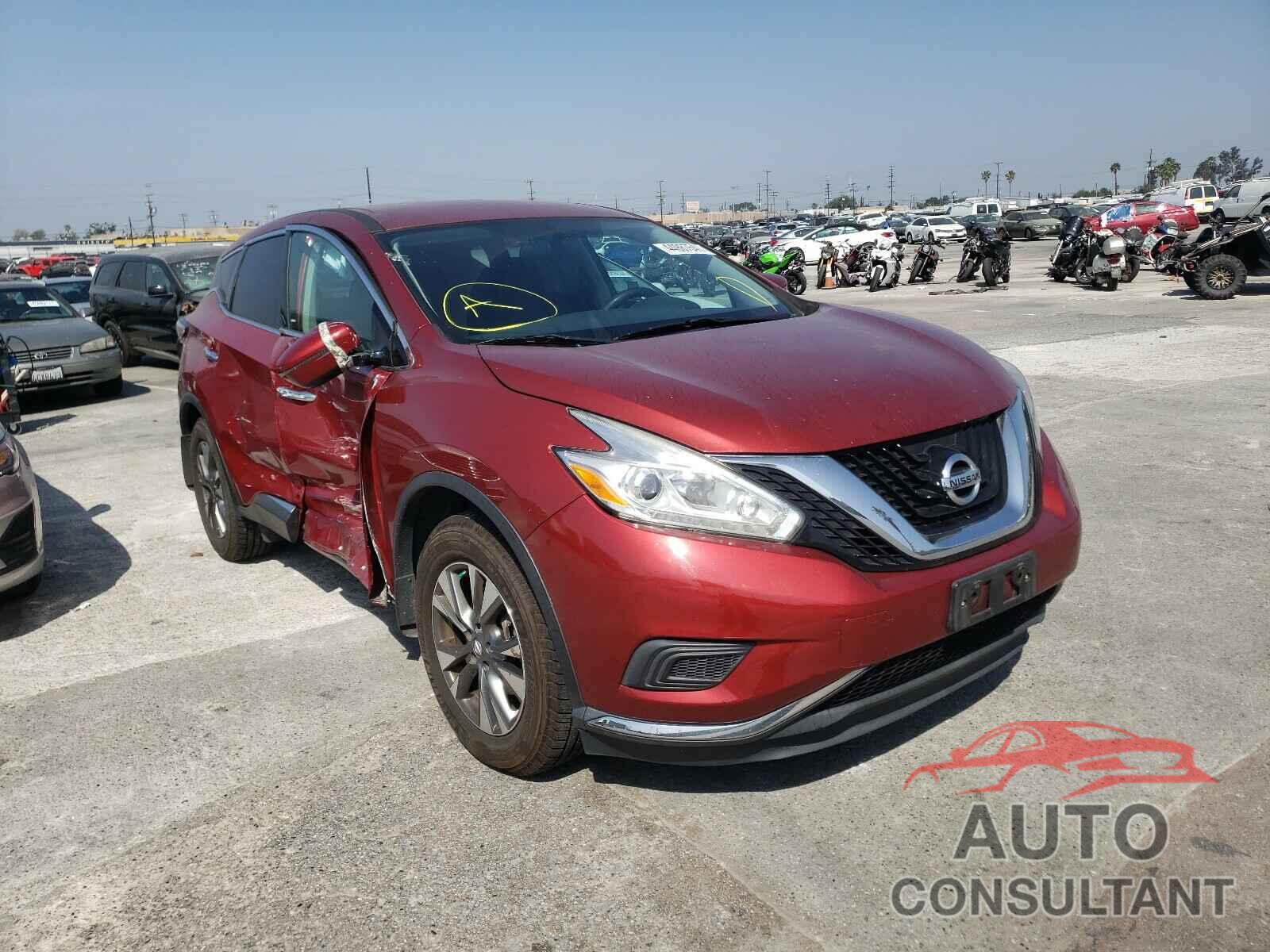 NISSAN MURANO 2016 - 5N1AZ2MG3GN162856