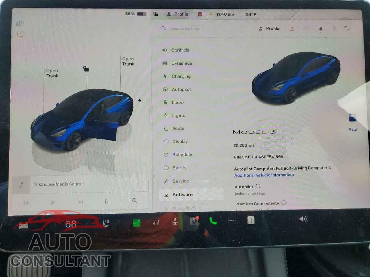 TESLA MODEL 3 2023 - 5YJ3E1EA6PF541569