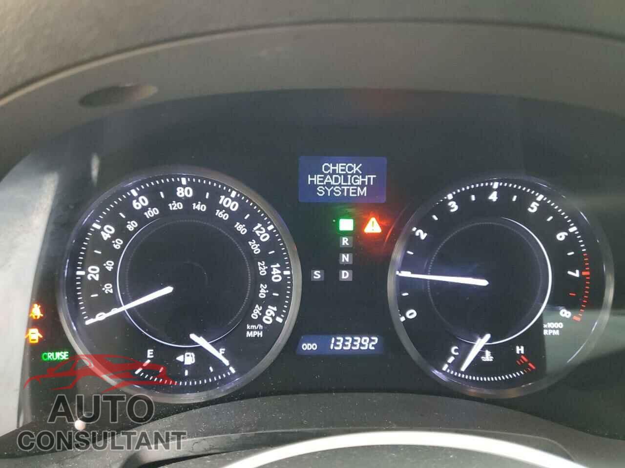 LEXUS IS 2012 - JTHFE2C25C2507391