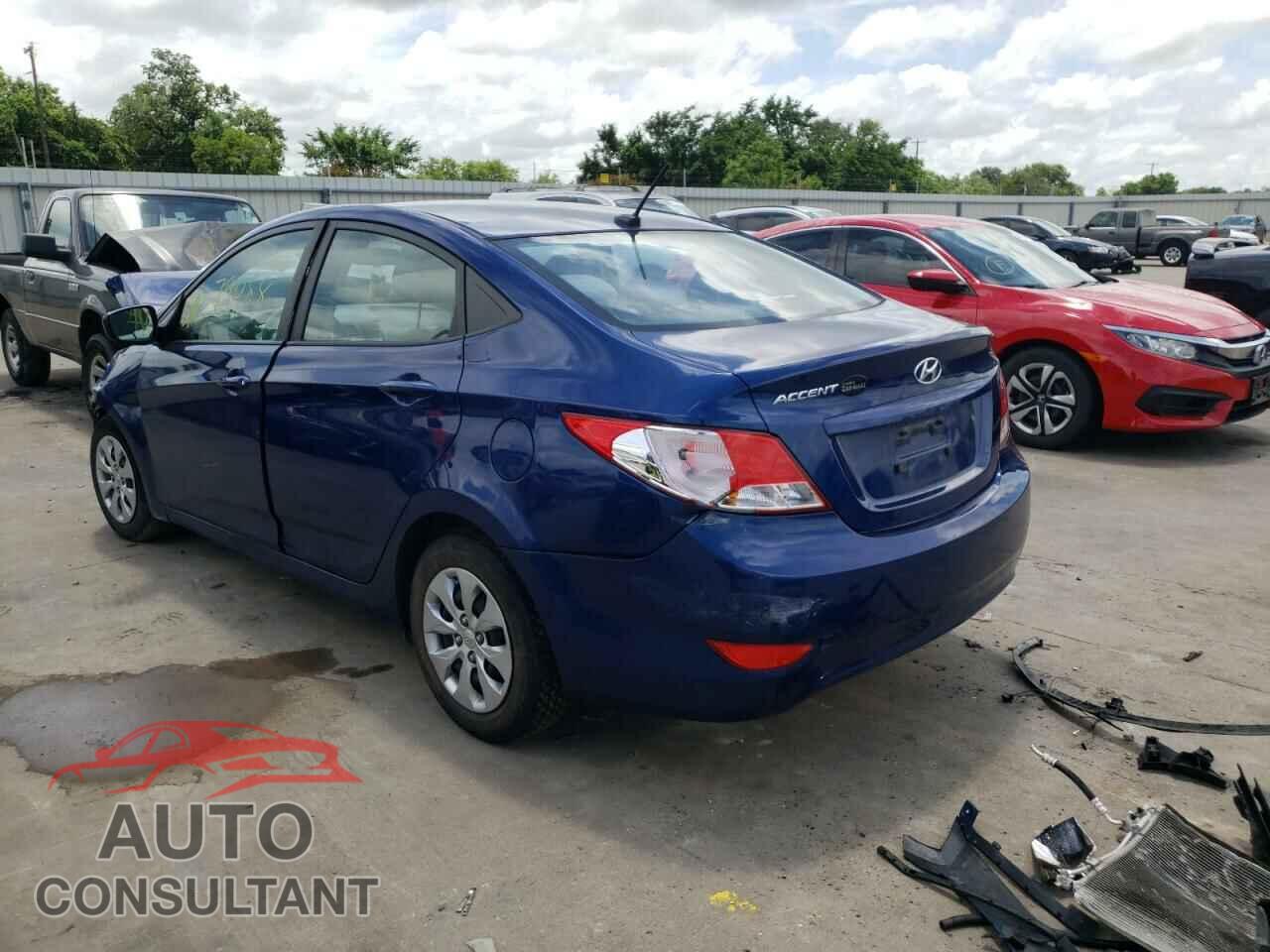 HYUNDAI ACCENT 2017 - KMHCT4AE3HU170262