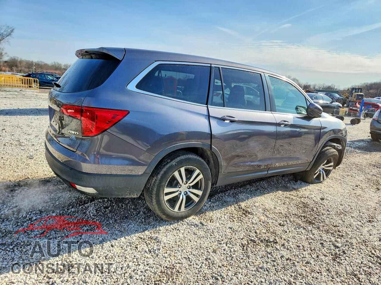 HONDA PILOT 2017 - 5FNYF6H34HB080936