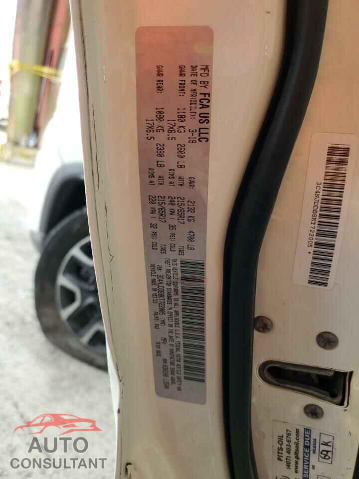 JEEP COMPASS 2019 - 3C4NJDDB8KT722005