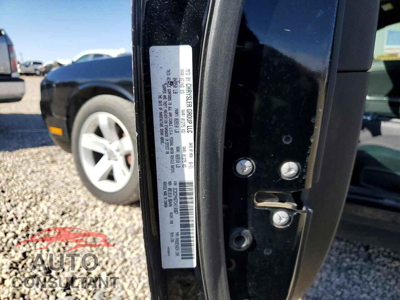 DODGE CHALLENGER 2012 - 2C3CDYAG7CH118367