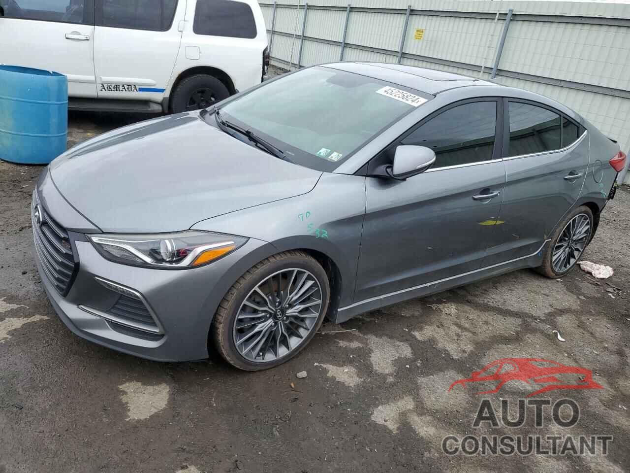 HYUNDAI ELANTRA 2017 - KMHD04LB7HU338730