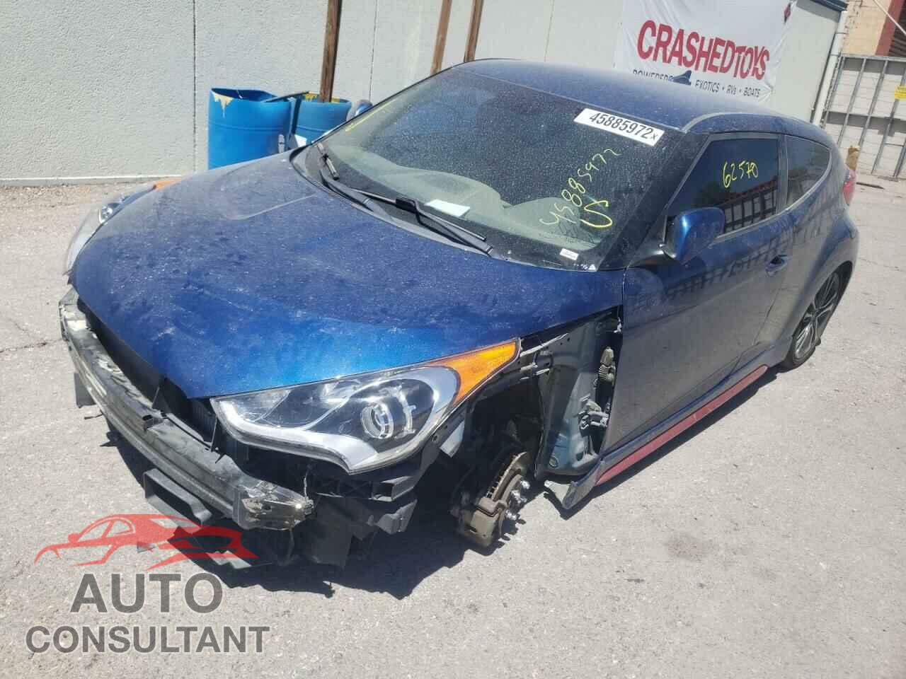 HYUNDAI VELOSTER 2016 - KMHTC6AE5GU294382
