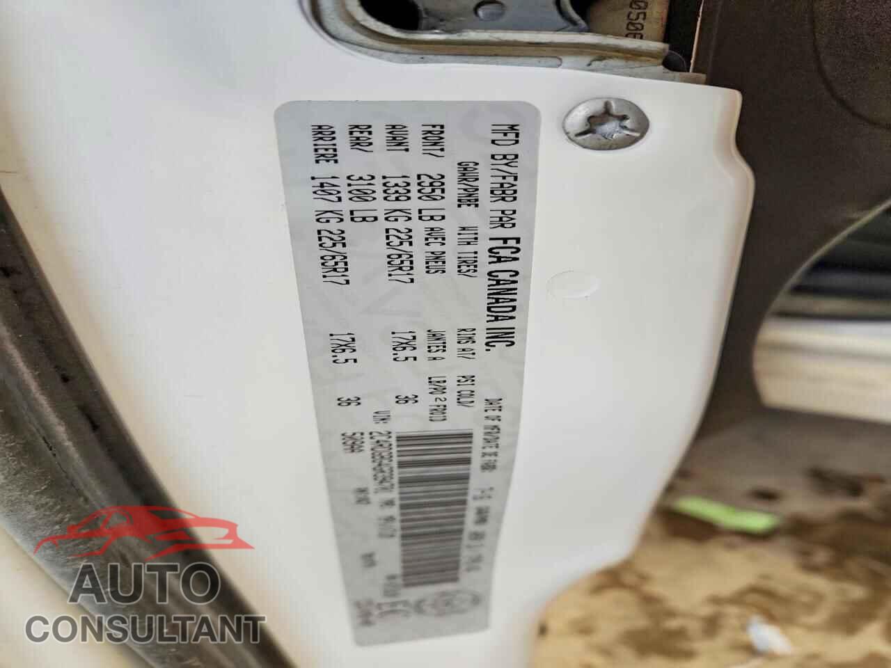 DODGE CARAVAN 2016 - 2C4RDGBG4GR394701