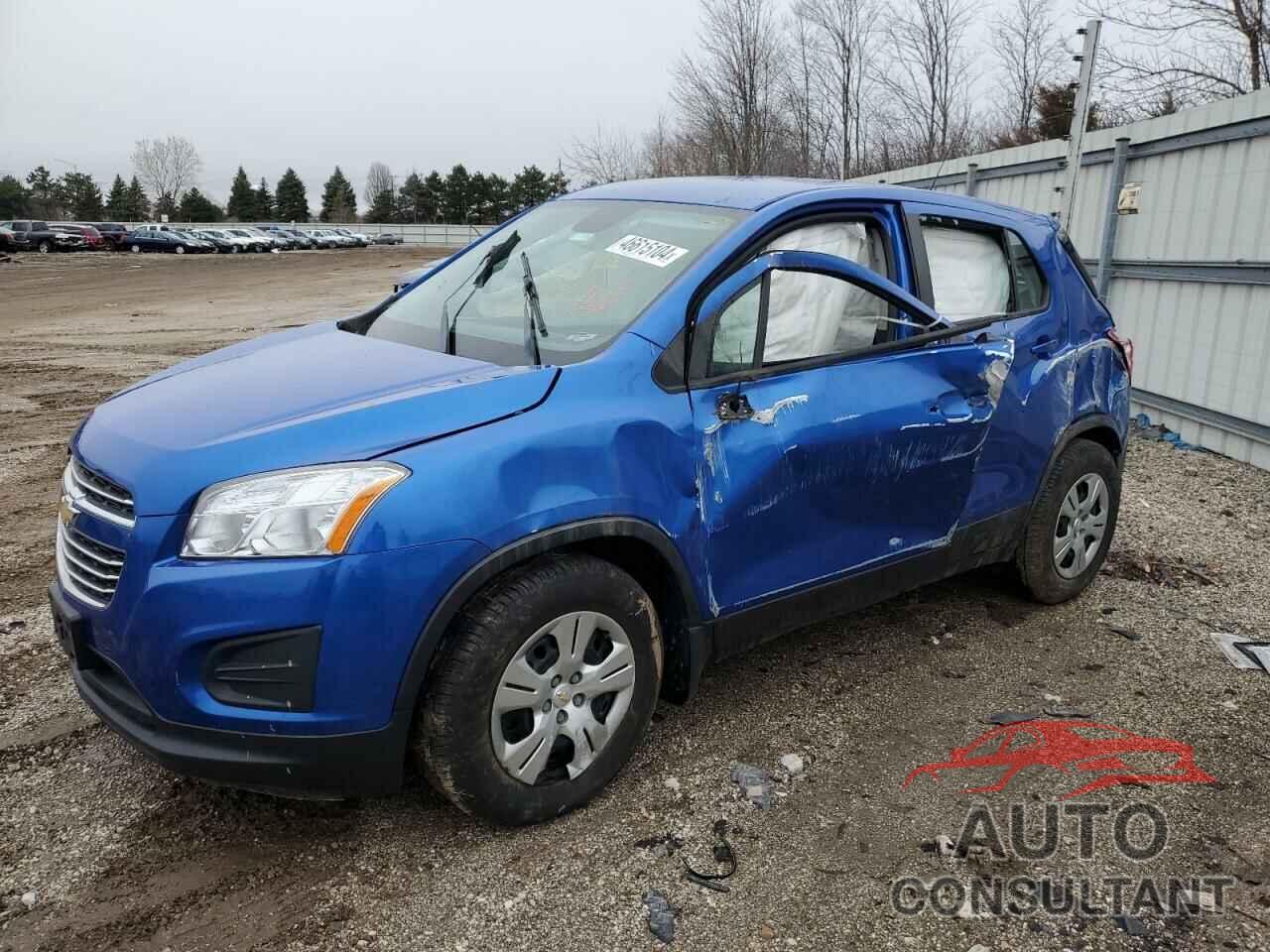 CHEVROLET TRAX 2016 - KL7CJKSBXGB760663