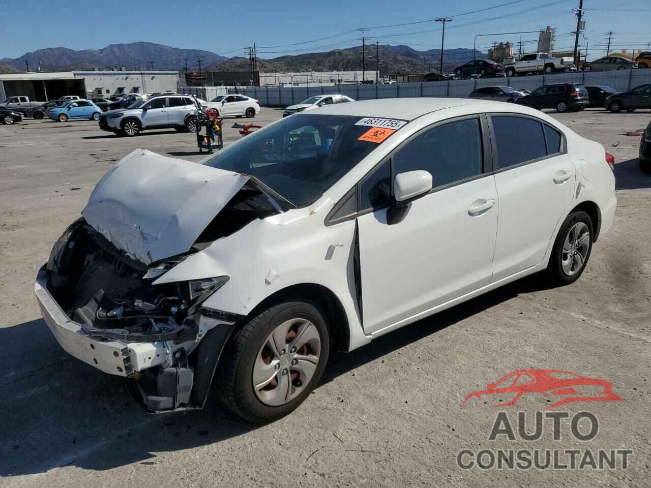 HONDA CIVIC 2014 - 2HGFB2F59EH553897