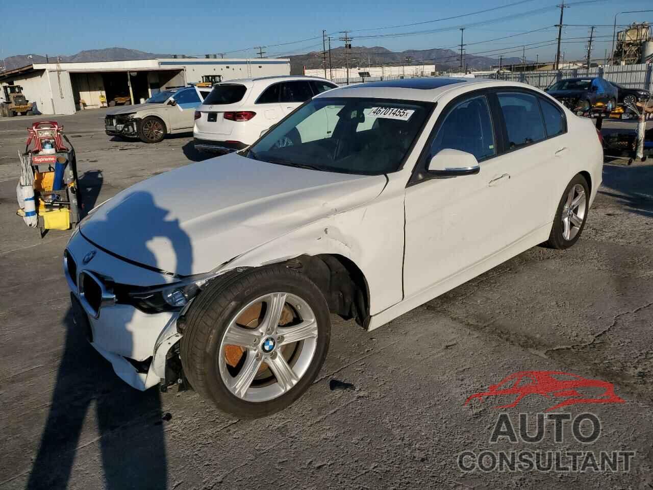 BMW 3 SERIES 2015 - WBA3C1C51FK122717
