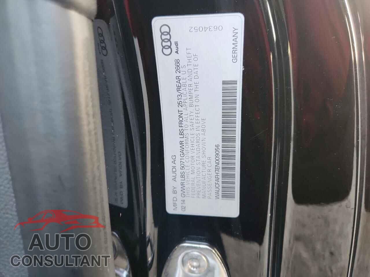 AUDI A5 2014 - WAUCFAFH7EN009056
