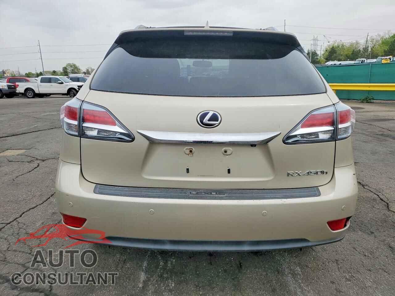 LEXUS RX450 2014 - JTJBC1BA5E2068668