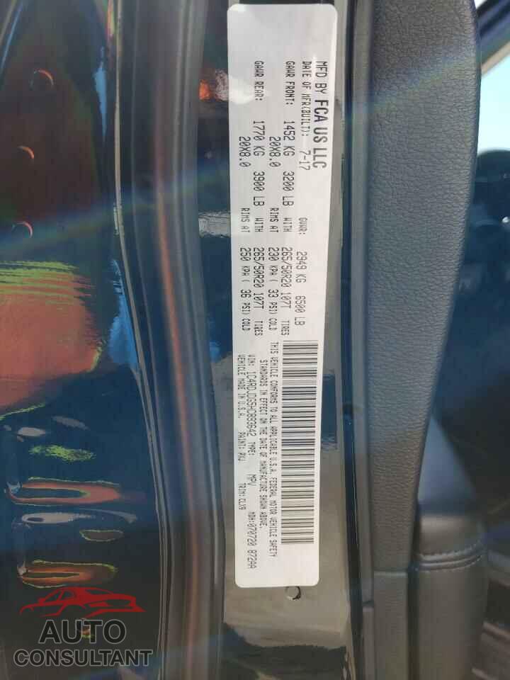 DODGE DURANGO 2017 - 1C4RDJDG5HC893642