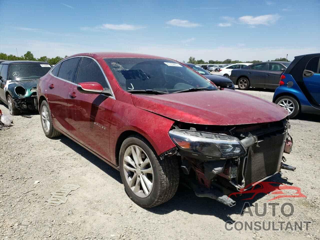 CHEVROLET MALIBU 2017 - 1G1ZE5ST5HF152578