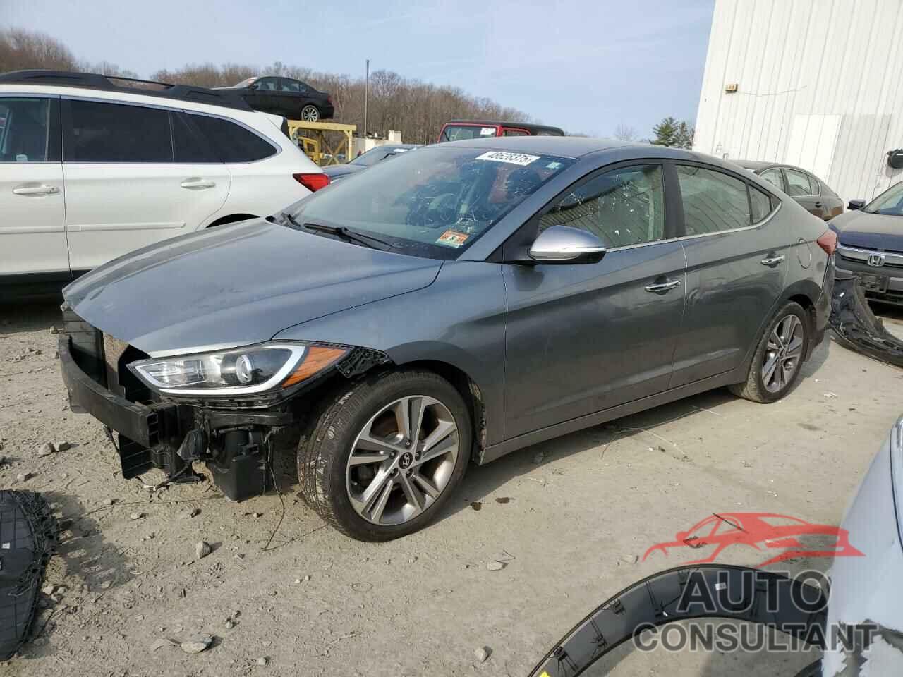 HYUNDAI ELANTRA 2017 - KMHD84LF0HU329962