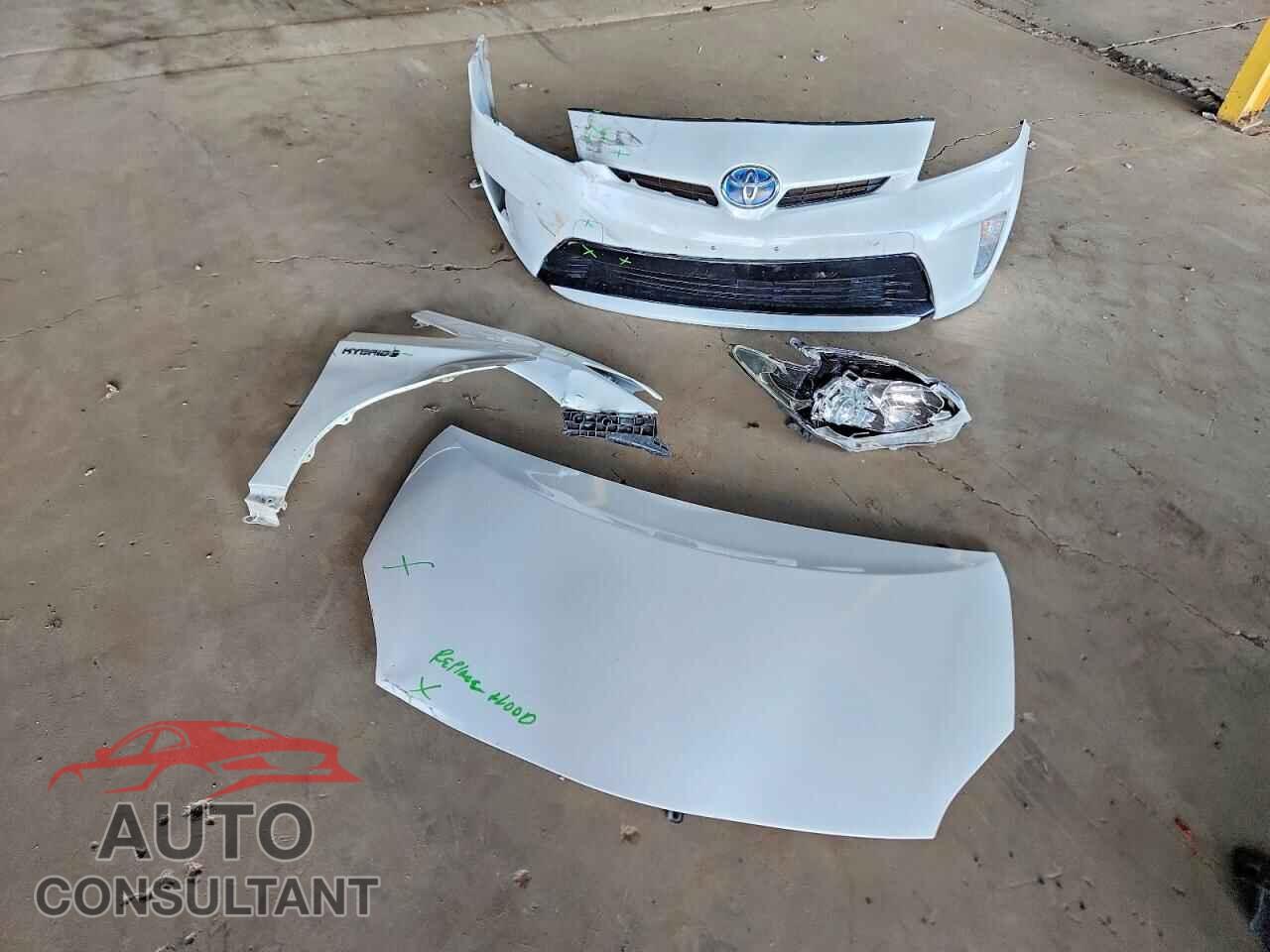 TOYOTA PRIUS 2012 - JTDKN3DU6C5452955
