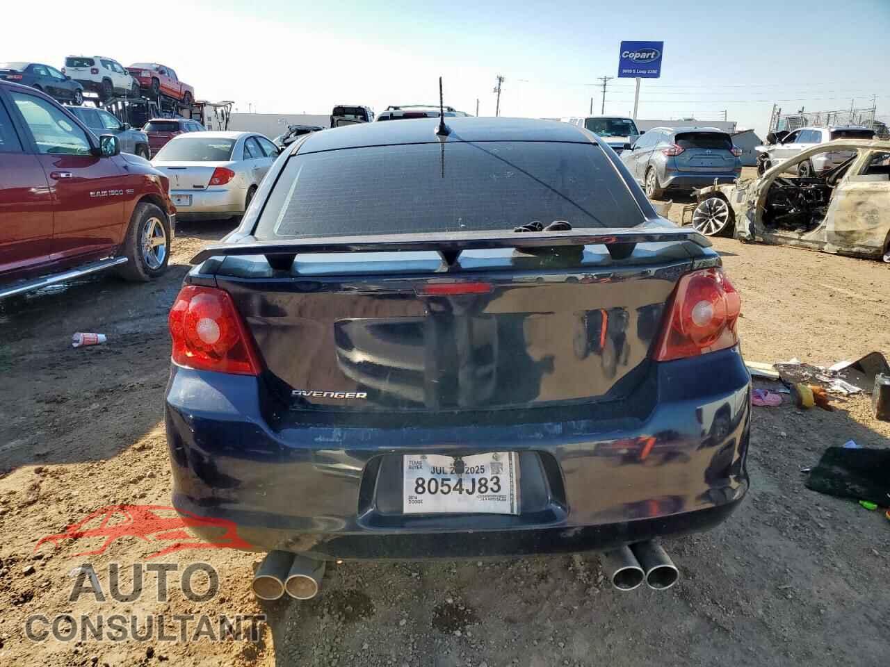 DODGE AVENGER 2014 - 1C3CDZAG3EN148322