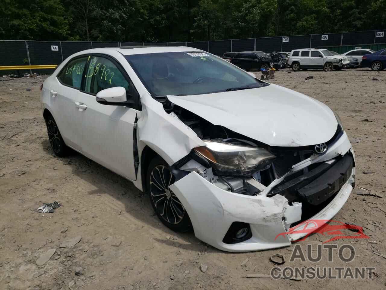 TOYOTA COROLLA 2016 - 2T1BURHE0GC654885