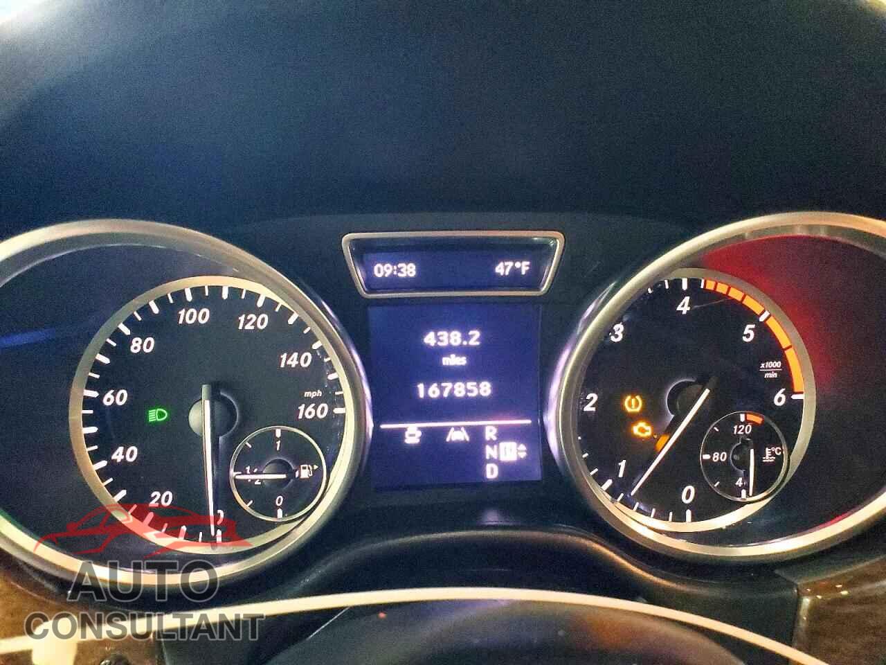 MERCEDES-BENZ M-CLASS 2012 - 4JGDA2EB8CA089329