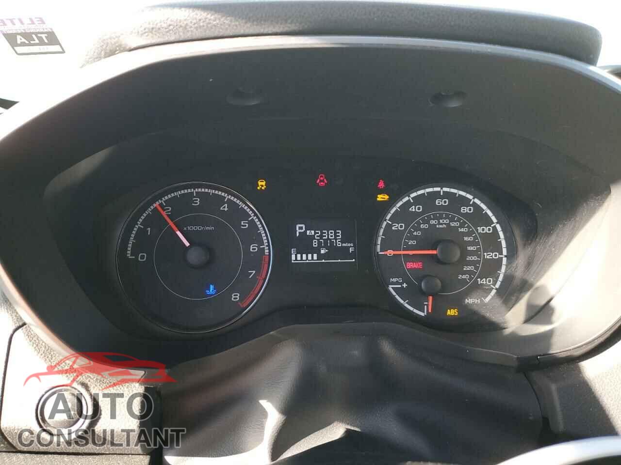 SUBARU IMPREZA 2017 - 4S3GTAB61H3705560