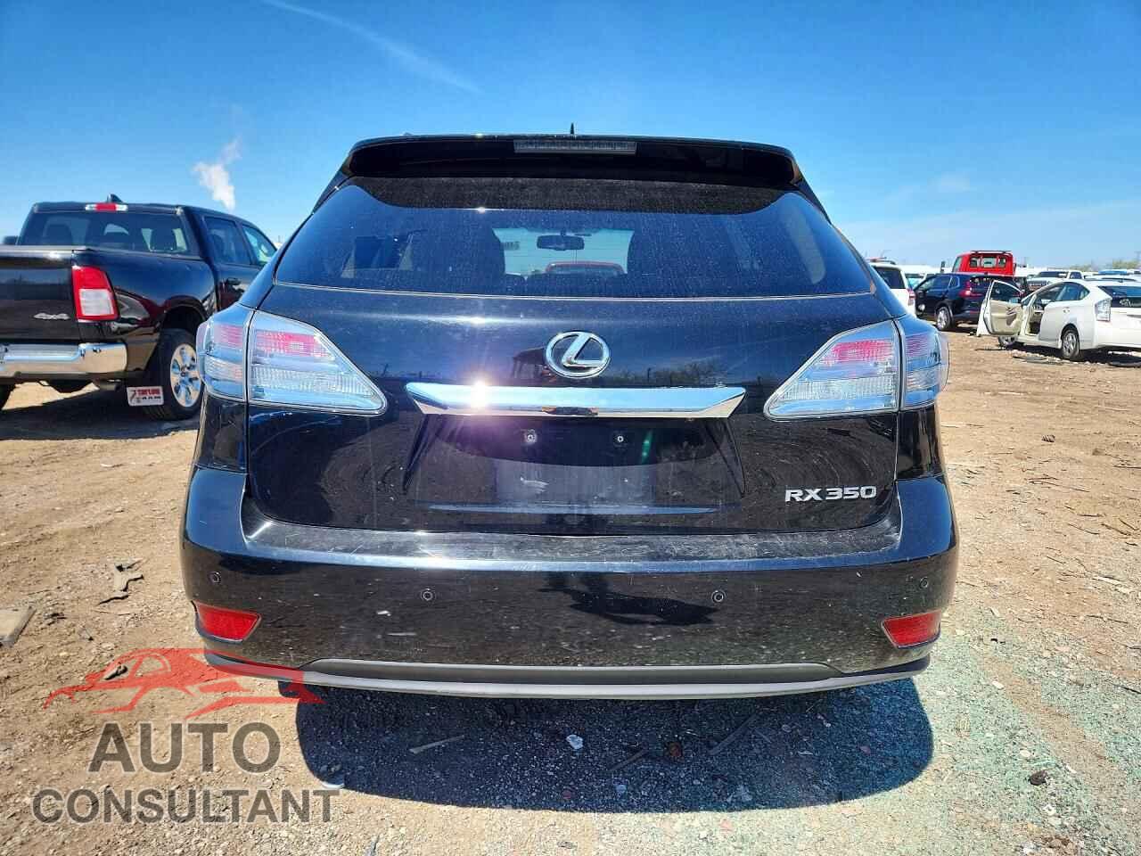 LEXUS RX350 2011 - 2T2BK1BA7BC089035