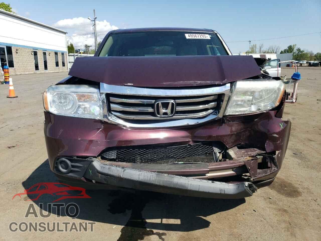 HONDA PILOT 2015 - 5FNYF4H27FB015779
