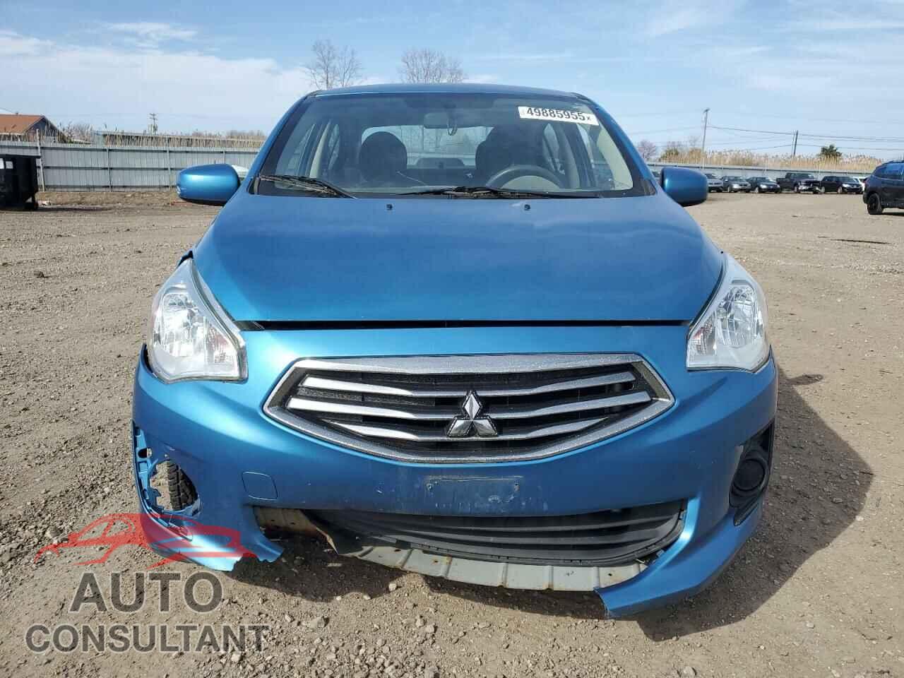 MITSUBISHI MIRAGE 2017 - ML32F3FJ6HHF11840
