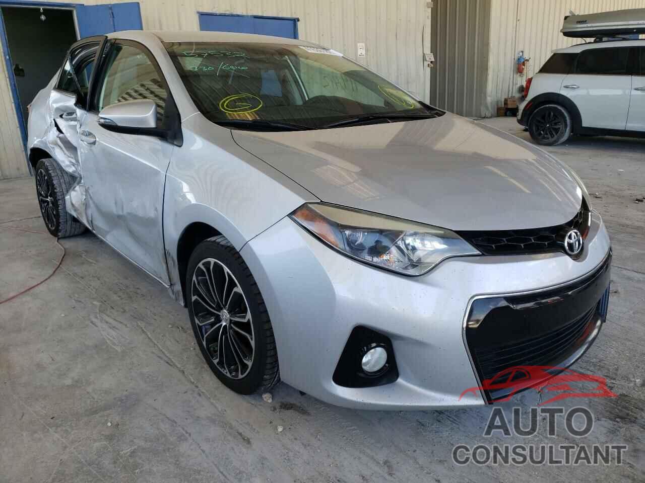 TOYOTA COROLLA 2016 - 5YFBURHE8GP419957