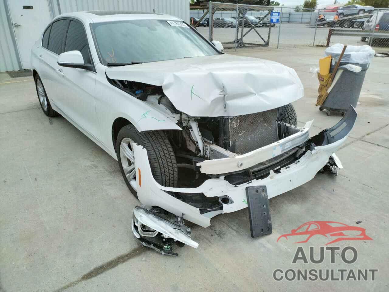 BMW 3 SERIES 2018 - WBA8B9G51JNU57548