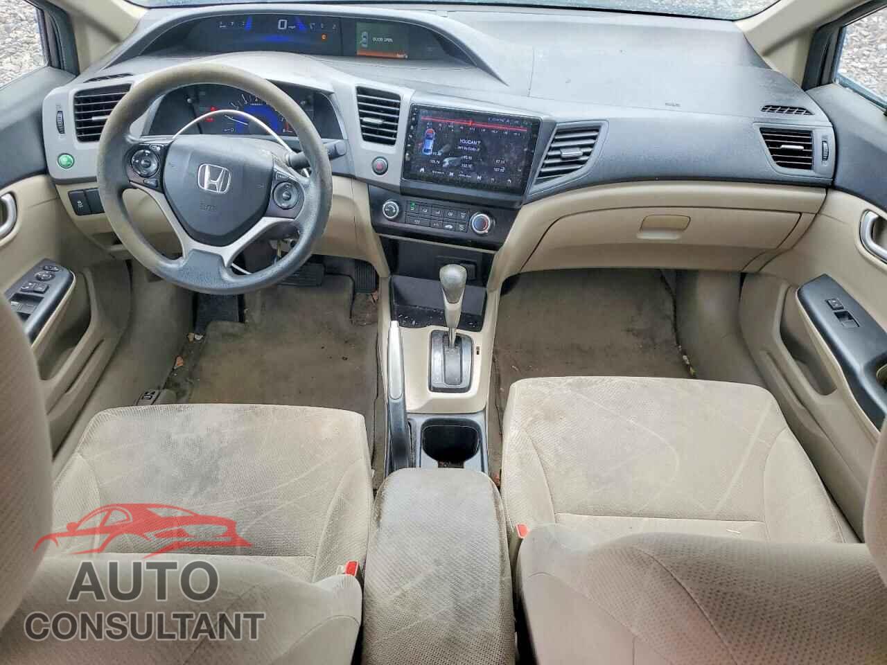 HONDA CIVIC 2012 - 19XFB2F55CE094651