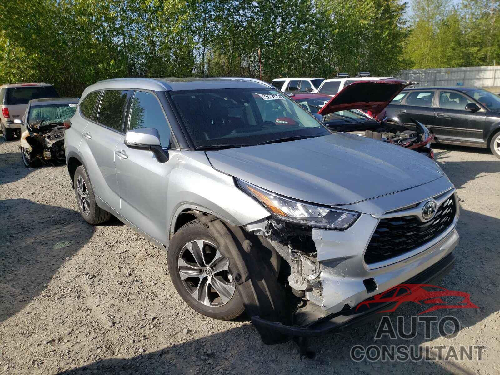 TOYOTA HIGHLANDER 2020 - 5TDGZRAH9LS009990