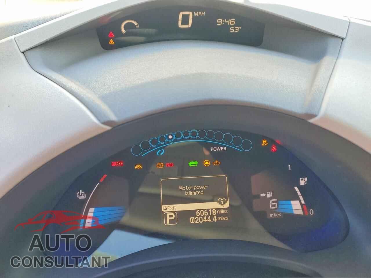 NISSAN LEAF 2011 - JN1AZ0CP0BT007313