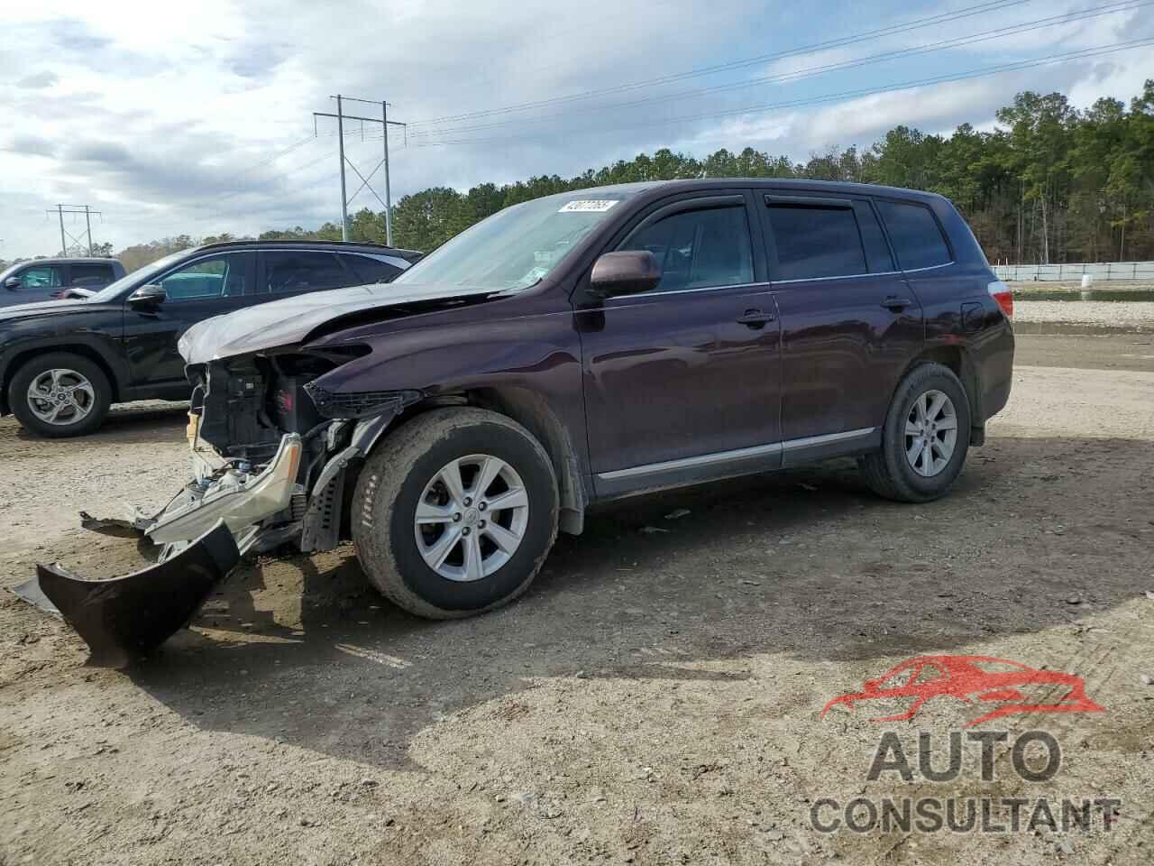 TOYOTA HIGHLANDER 2013 - 5TDZK3EHXDS138066