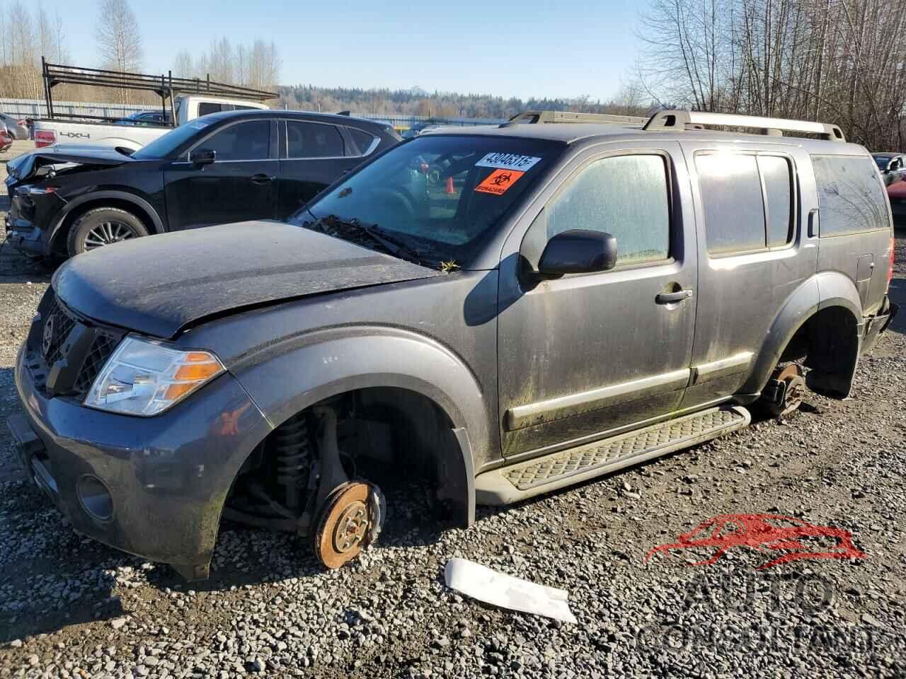 NISSAN PATHFINDER 2012 - 5N1AR1NB6CC623115