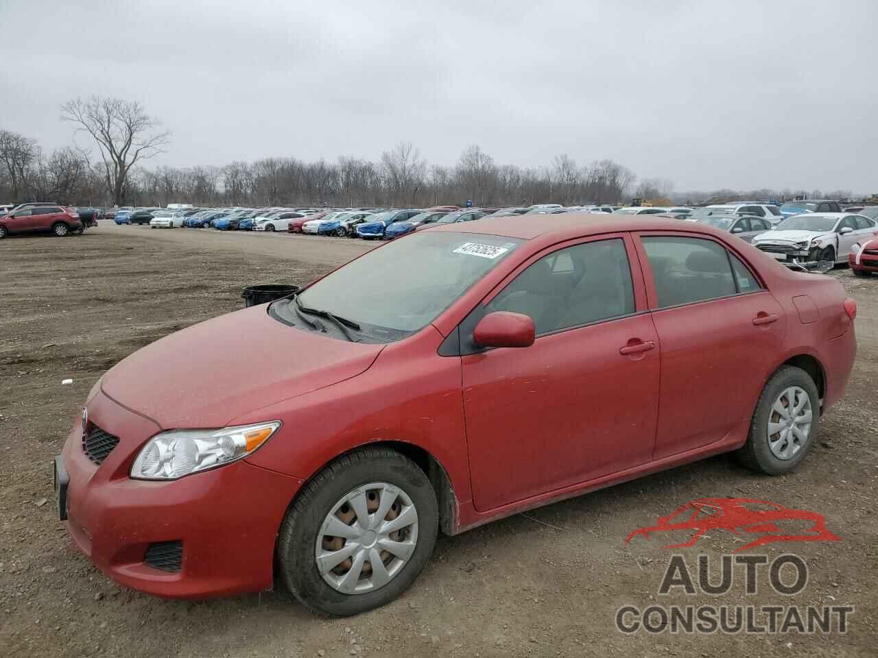 TOYOTA COROLLA 2009 - 1NXBU40E49Z116710