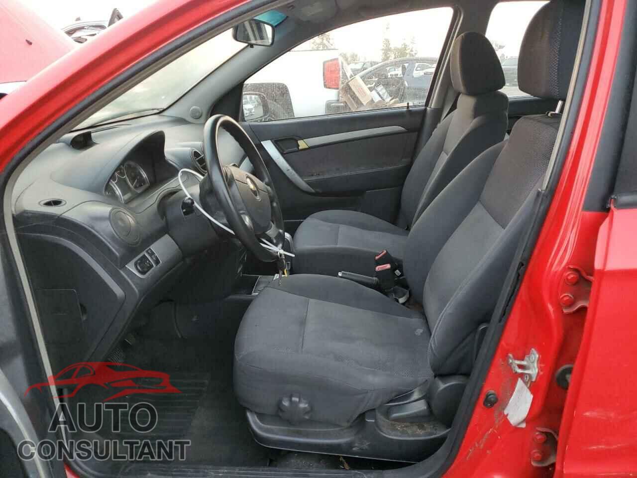 CHEVROLET AVEO 2011 - KL1TD5DE3BB160165