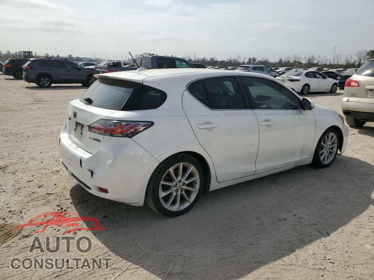 LEXUS CT 200 2012 - JTHKD5BHXC2057097