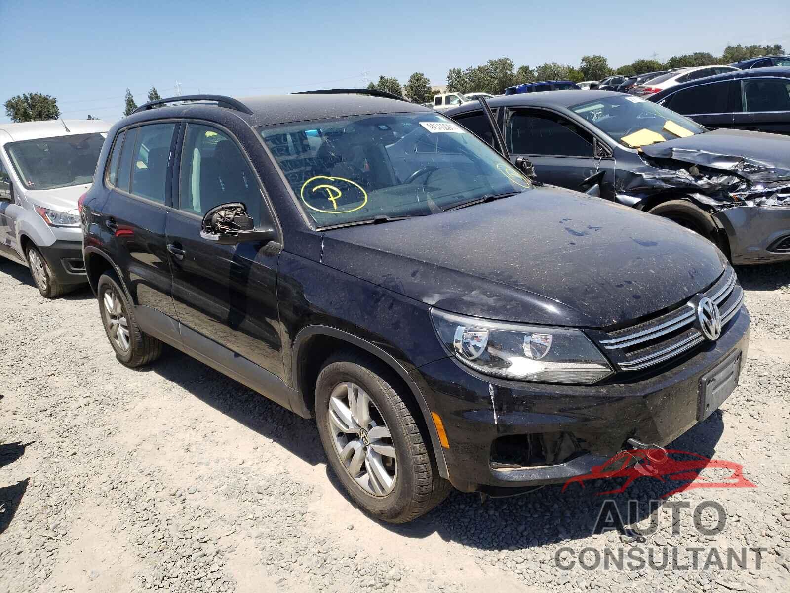 VOLKSWAGEN TIGUAN 2016 - WVGAV7AX4GW593147