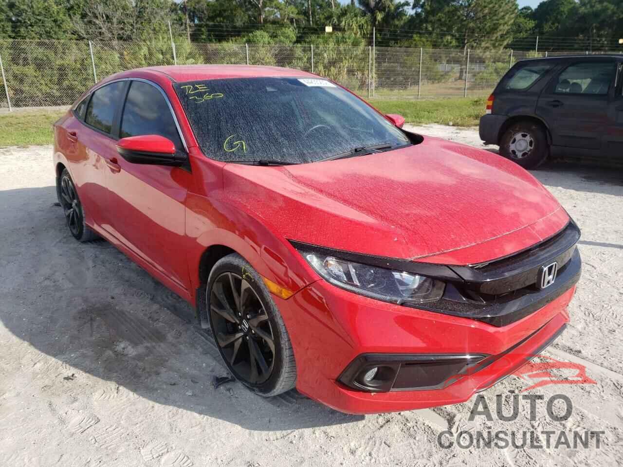 HONDA CIVIC 2020 - 2HGFC2F81LH579415