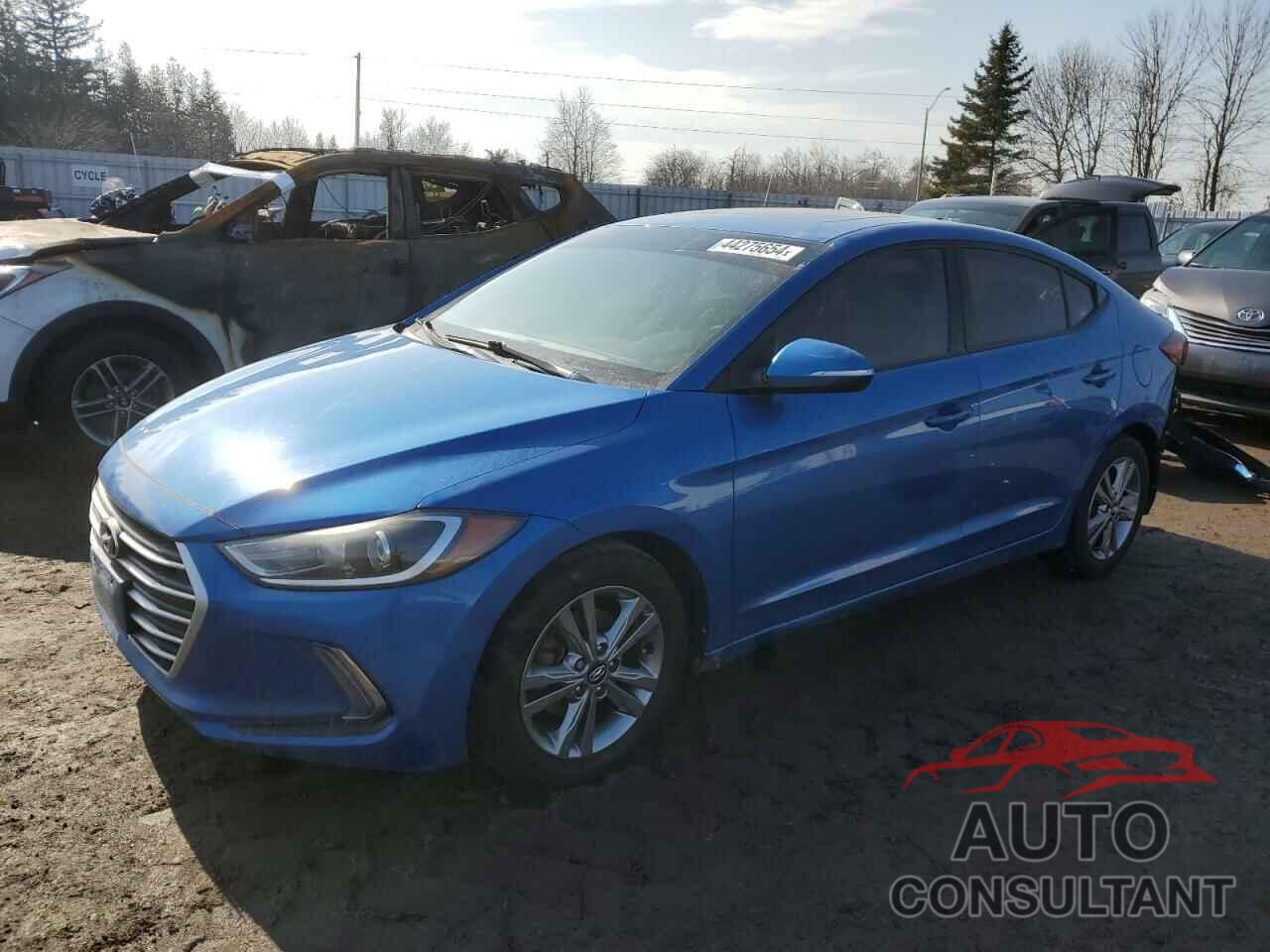 HYUNDAI ELANTRA 2018 - KMHD84LF2JU664811