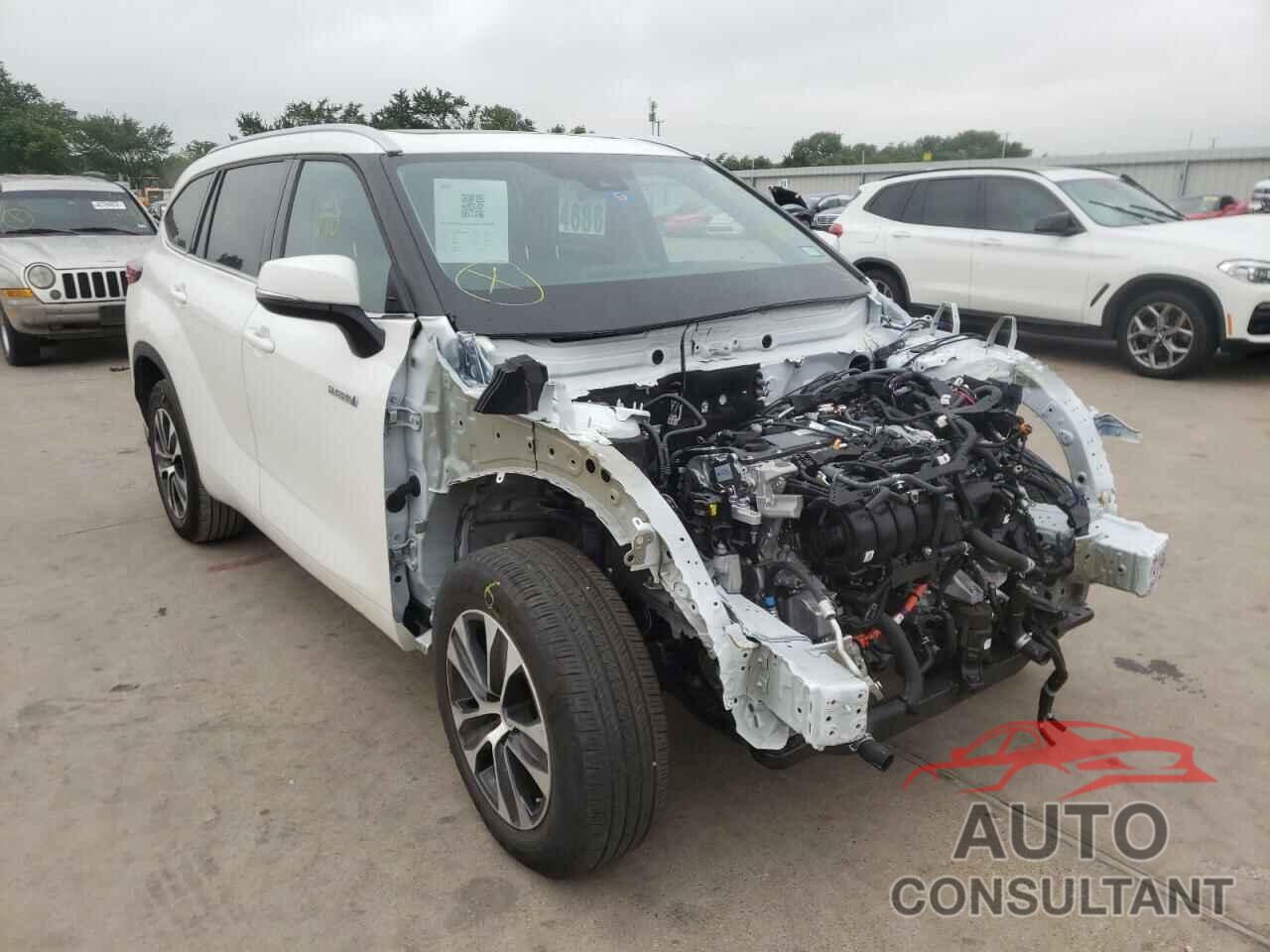 TOYOTA HIGHLANDER 2021 - 5TDGARAH6MS507329