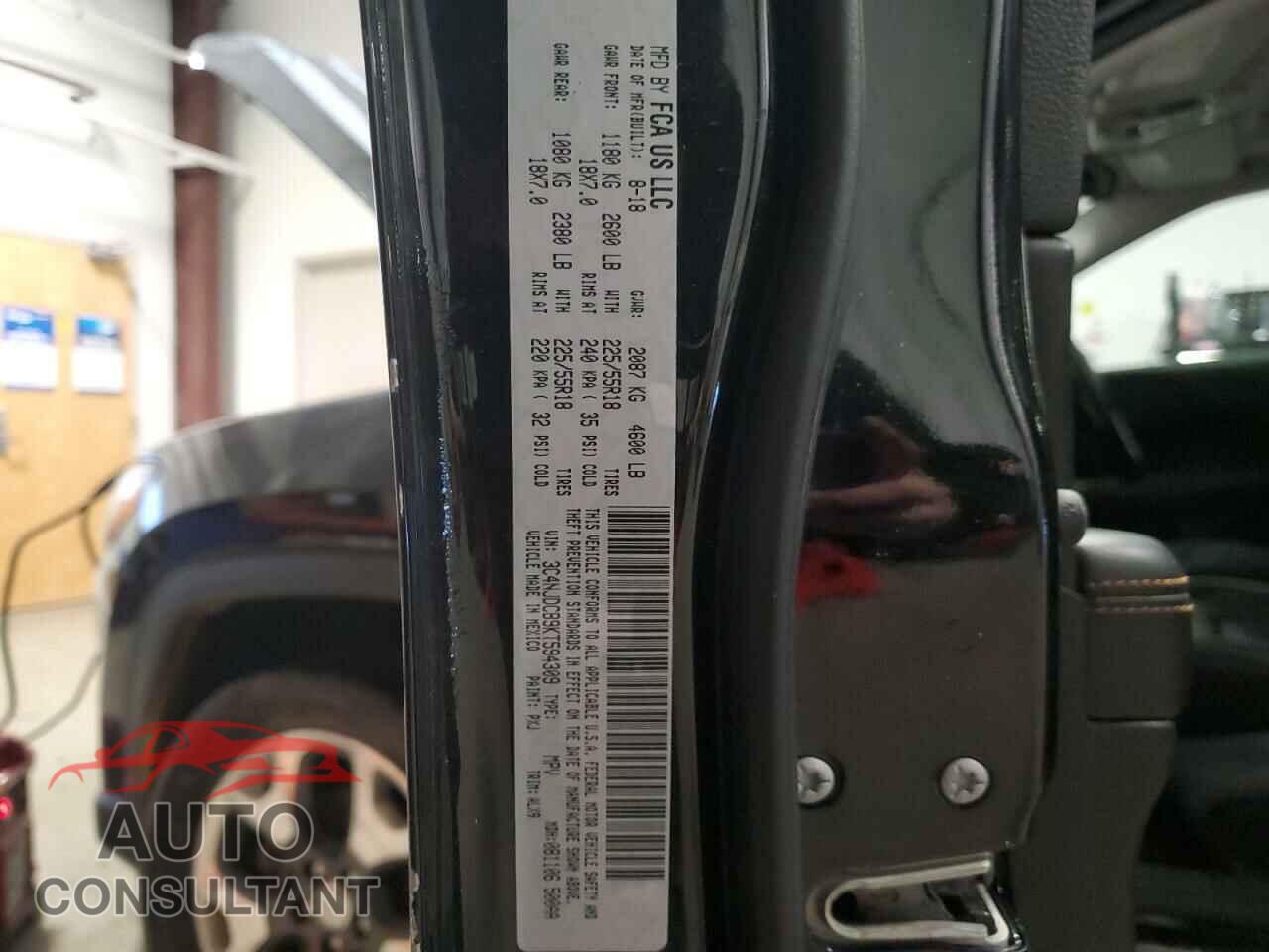 JEEP COMPASS 2019 - 3C4NJDCB9KT594309