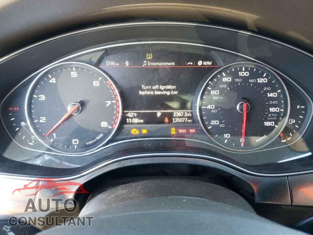 AUDI A6 2013 - WAUGFAFC0DN087330