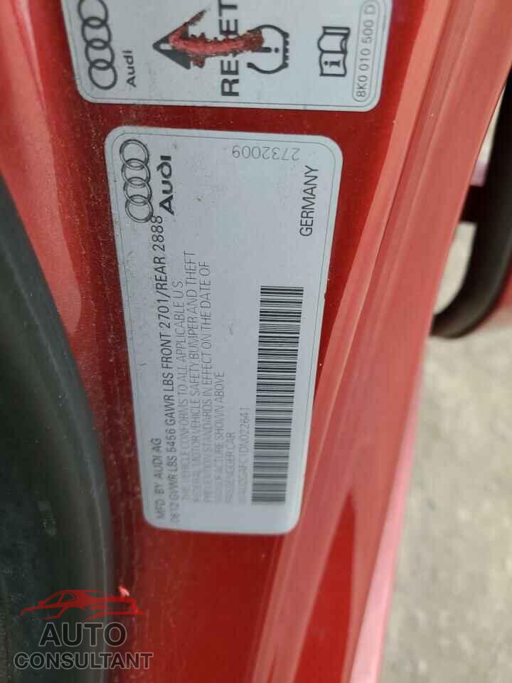 AUDI A7 2013 - WAU2GAFC1DN022641