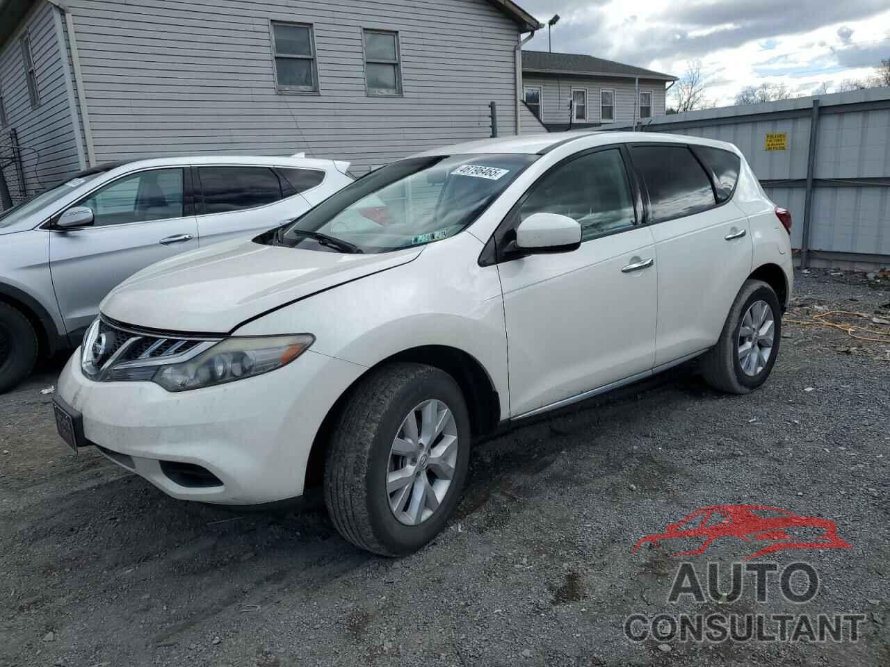 NISSAN MURANO 2012 - JN8AZ1MW4CW217913