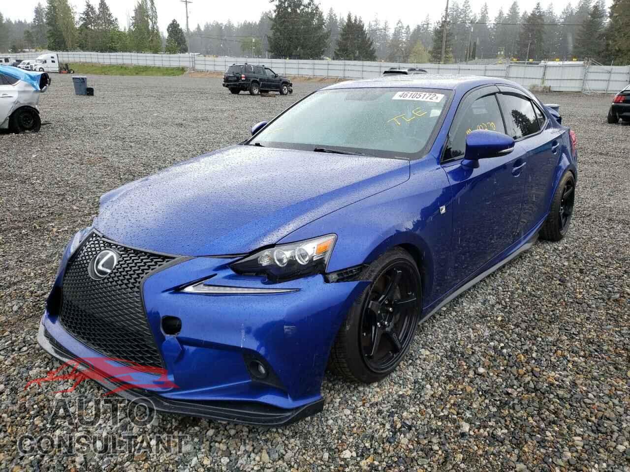 LEXUS IS 2016 - JTHBE1D2XG5027407